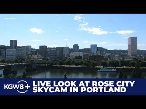 Live look at Portland, Oregon