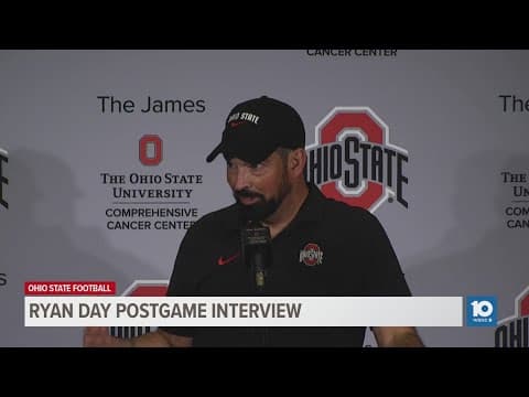 Ryan Day postgame interview | Ohio State vs. Marshall