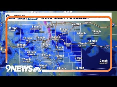 Extended forecast | Windy week forecasted for Colorado with potential record heat