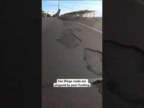 Road repairs in San Diego are suffering from a lack of funding per grand jury report