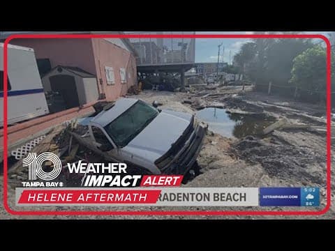 Crews assess destruction after Bradenton Beach 90% to 95% destroyed