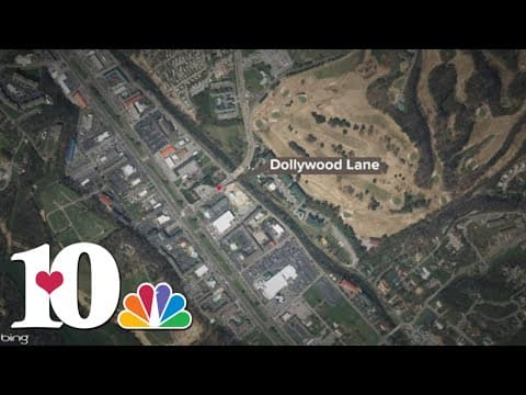 Pedestrian hit by vehicle along the Parkway in Pigeon Forge, flown to hospital with serious injuries