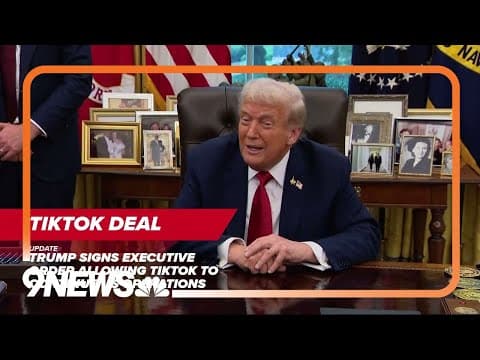 Trump says China approved proposed deal putting TikTok under US ownership