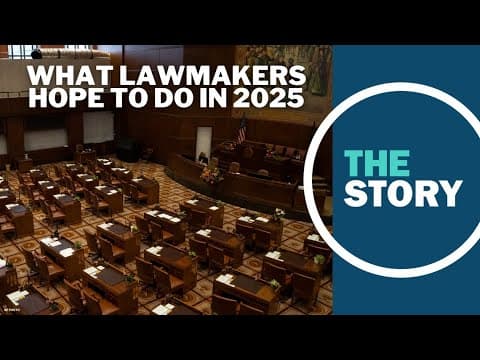 With 2025 legislative session days away, Oregon lawmakers set out their priorities for the year