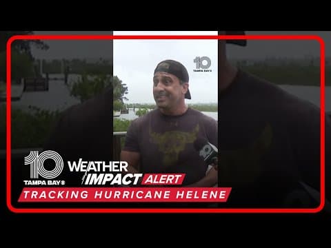 Tracking #Helene in Pine Island #10tampabay #tampabay #florida