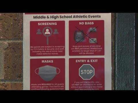 Purse, bag ban among several new security measures at Columbus school sporting events