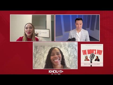 KHOU 11's Zack Tawatari speaks to hosts of 'The Mom's POV' podcast
