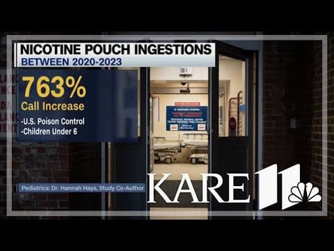 Nicotine pouches posing dangers for kids, what parents should know