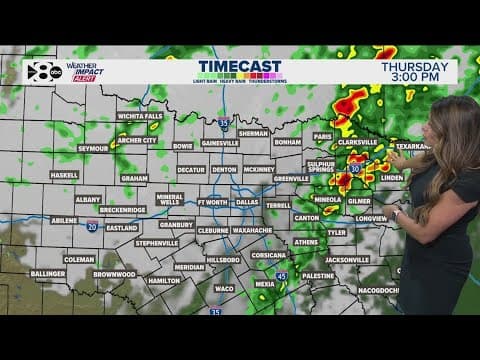 DFW Weather: Storm forecast for North Texas and latest timeline
