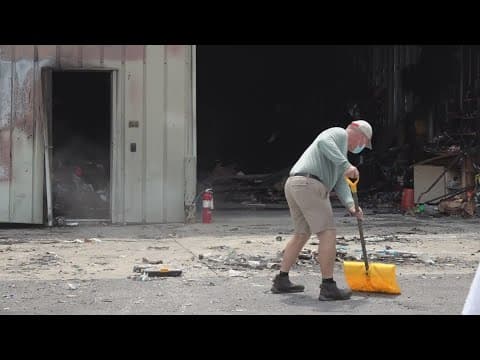 Hilliard Food Pantry begins clean-up efforts following fire