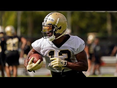 Saints training camp Day 6 - Michael Thomas makes a statement