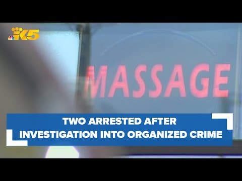 Two suspects connected to organized crime in Washington arrested after two-year operation