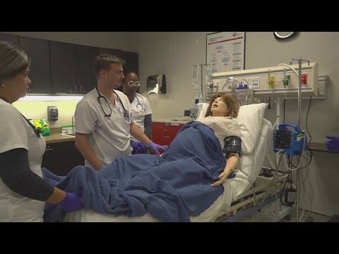 South College teaches future nurses how to deliver babies with real-life scenarios
