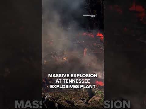 RAW VIDEO | Massive explosion rocks Tennessee explosives plant