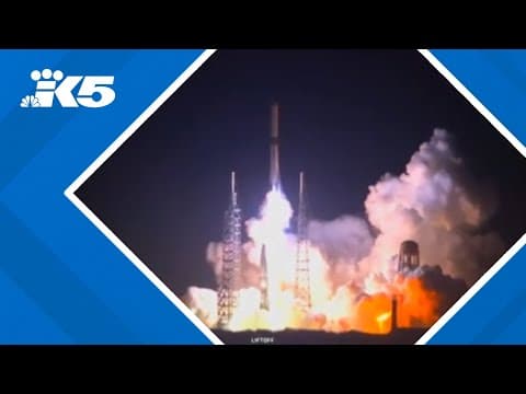 Blue Origin launches New Glenn mega-rocket