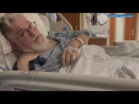 North Carolina man thanks medical professionals in Knoxville after having a stroke in Gatlinburg