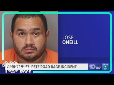 Man arrested after road rage incident in St. Pete charged with attempted murder