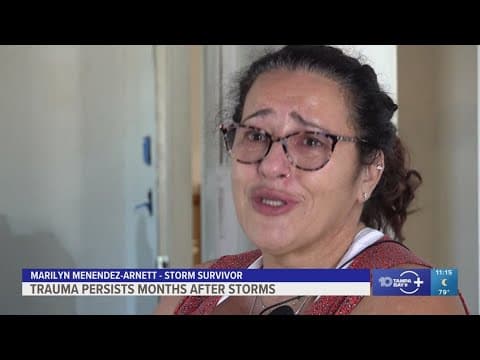 Families still coping with trauma months after devastating hurricanes