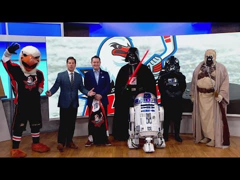 San Diego Gulls celebrate Star Wars night Feb 17
