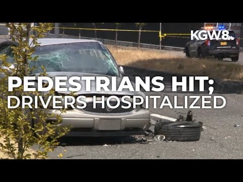 Deadly crash in Northeast Portland leaves 1 pedestrian dead, others hospitalized