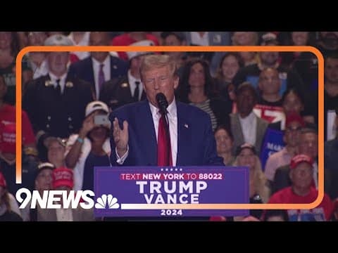 Donald Trump says he will visit Aurora within the 2 weeks