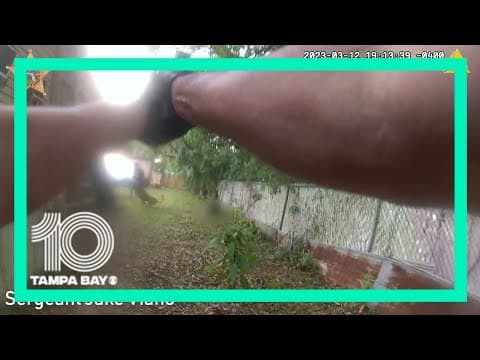 Body cam video released of deadly chase-turned-shootout in Pinellas County