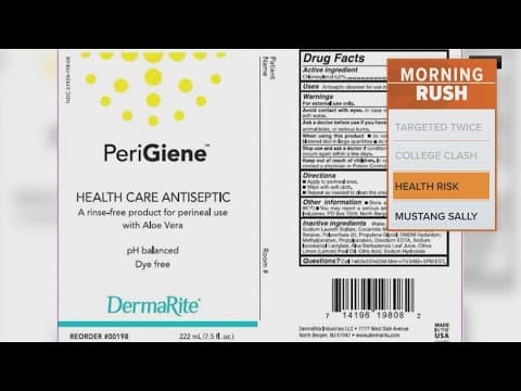 Popular bath soap recalled after reported contamination