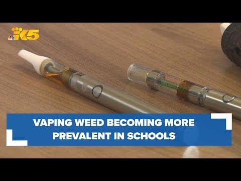 Vaping marijuana becoming more prevalent than nicotine in Washington schools