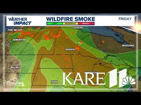 WEATHER: Canadian wildfire smoke all weekend