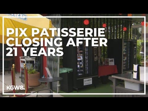 Portland's Pix Patisserie to close after 21 years
