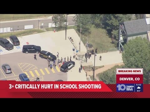 At least 3 people shot at Colorado high school, officials say