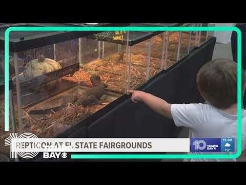 Repticon held at Florida State Fairgrounds