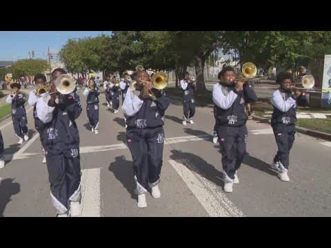 Parade honors 'The New Orleans Four' to honor elementary civil right pioneers