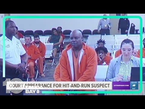 Man charged in deadly hit-and-run death of mailman appears in court