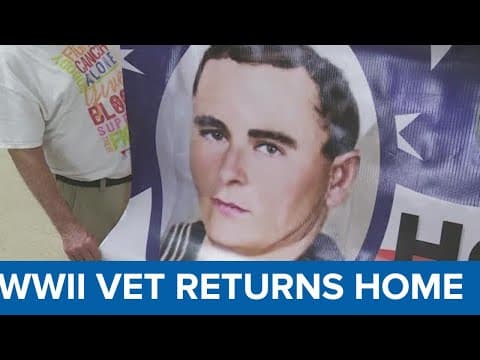 WWII veteran returns for funeral 81 years later
