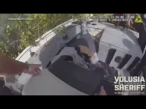 Deputies intercept a boat spiraling out of control