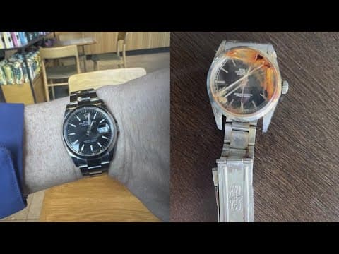 Expensive Rolex lost while diving in 2023 found, returned to diver