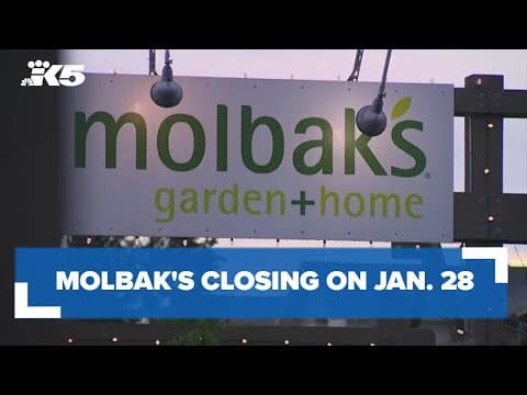 Molbak's in Woodinville will close Jan. 28