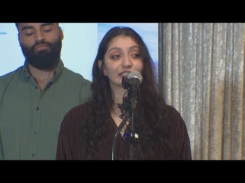 'I'm glad to be here': North Texas newlywed speaks after release from ICE detention after months in