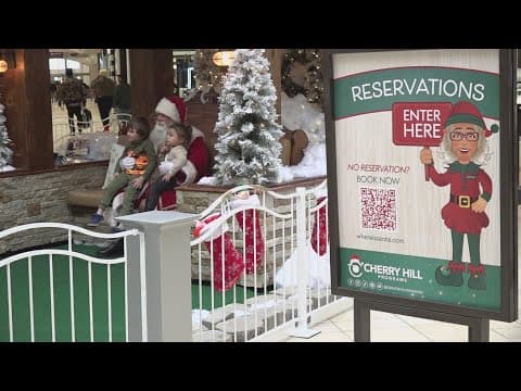 Kids making final wishes to Santa