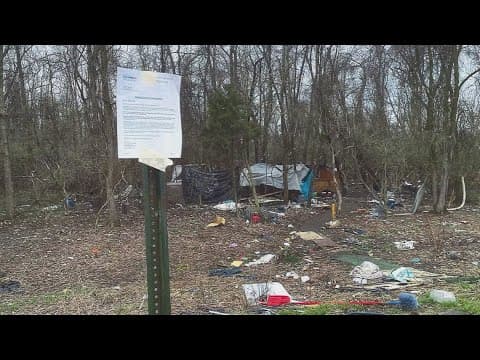 Private lot in southeast Columbus caught in the middle of homeless camp clean-up battle