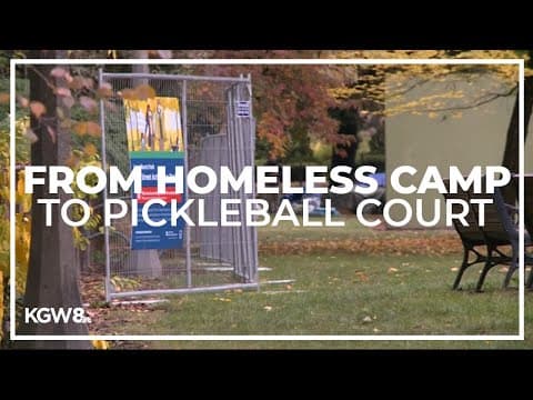 Former homeless camp at Laurelhurst Park in Portland to be turned into pickleball court