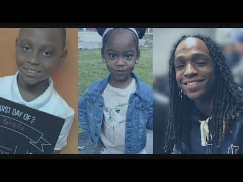 Police release video of shooting that killed 2 young siblings, 22-year-old man in search of info