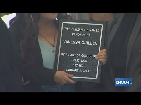 Houston post office renamed in honor of Army Spc. Vanessa Guillen