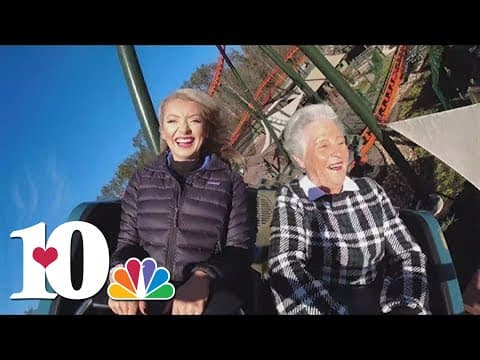 Thrill seeking grandmother is a rollercoaster fanatic