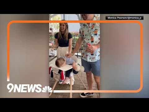 'Unimpressed' Baby Has Had Enough of His First Birthday Party