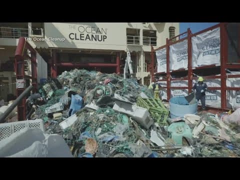 Cleaning up garbage in our world's oceans