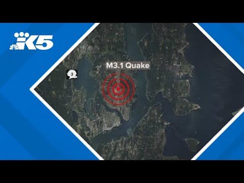 BREAKING: 3.1 magnitude earthquake strikes in Bremerton