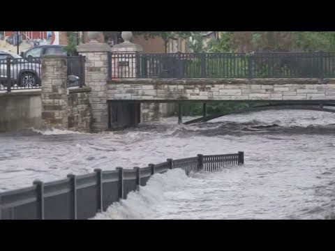 Parts of Wisconsin soaked with 14 inches of rain