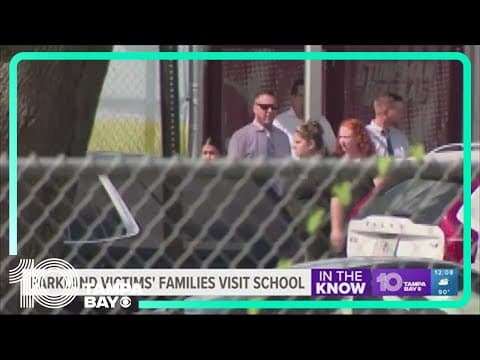 Families of students killed in Parkland shooting visit school 5 years after massacre